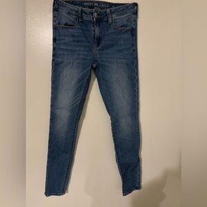 American Eagle Outfitters Blue Skinny Jeans